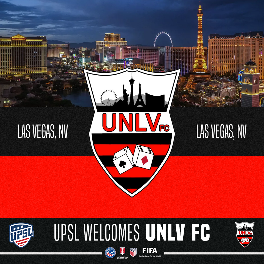UPSL Anuncia su Expansión a Nevada con el UNLV Futbol Club Roc City Boom